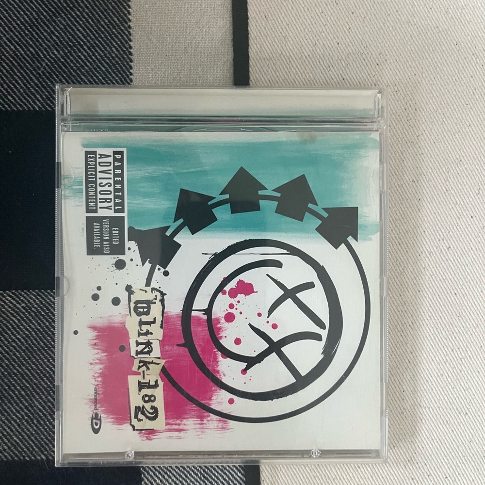 Blink-182 CD with Iconic Cover Art